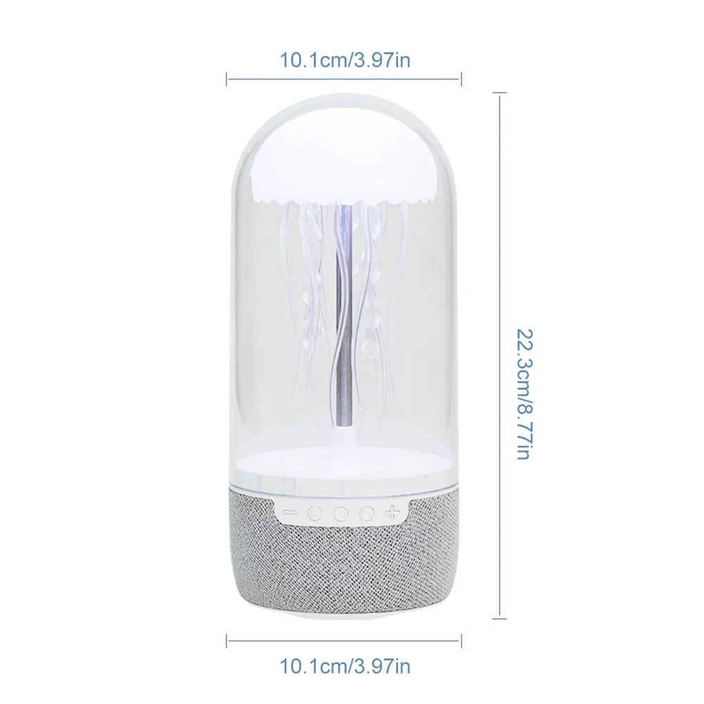 Transform Your Space with the Jellyfish Bluetooth Speaker - Color-Changing LED Mood Light for Home and Office