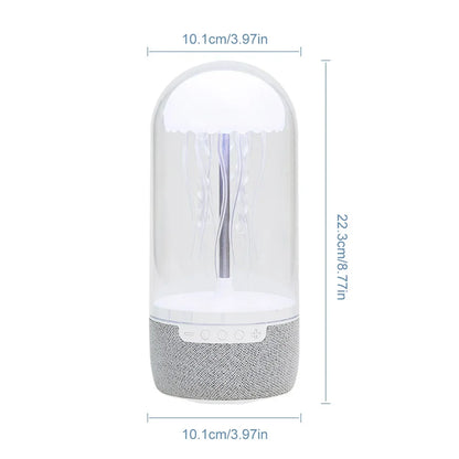 Transform Your Space with the Jellyfish Bluetooth Speaker - Color-Changing LED Mood Light for Home and Office