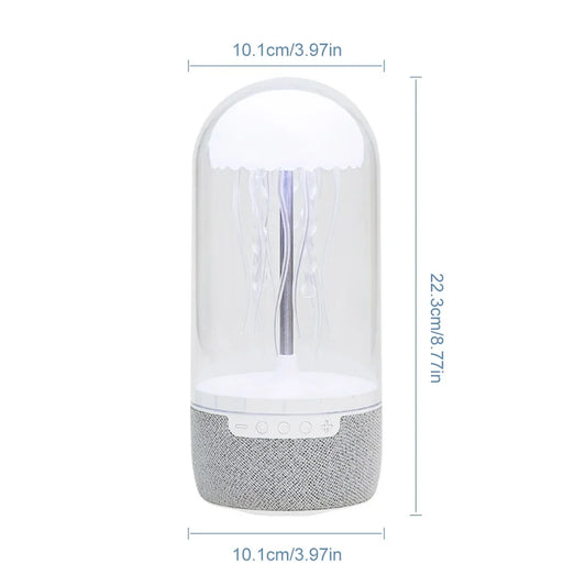 Transform Your Space with the Jellyfish Bluetooth Speaker - Color-Changing LED Mood Light for Home and Office