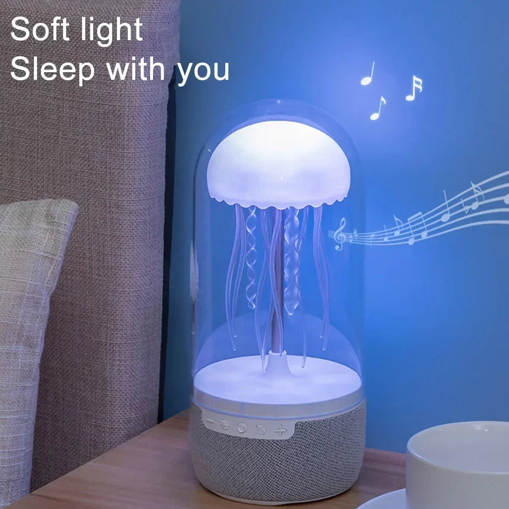 Transform Your Space with the Jellyfish Bluetooth Speaker - Color-Changing LED Mood Light for Home and Office