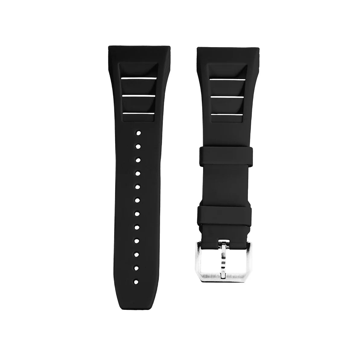 Luxury Modification Kit for Apple Watch S11 10 46/44/45mm Stainless Steel Case for IWatch Series 9 8 7 6 SE3 Silicone Pin Buckle
