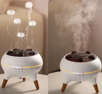 Transform Your Space with the Dynamic Jellyfish Air Humidifier - 250Ml Essential Oil Diffuser with Remote Control and 7 Colorful Night Lights