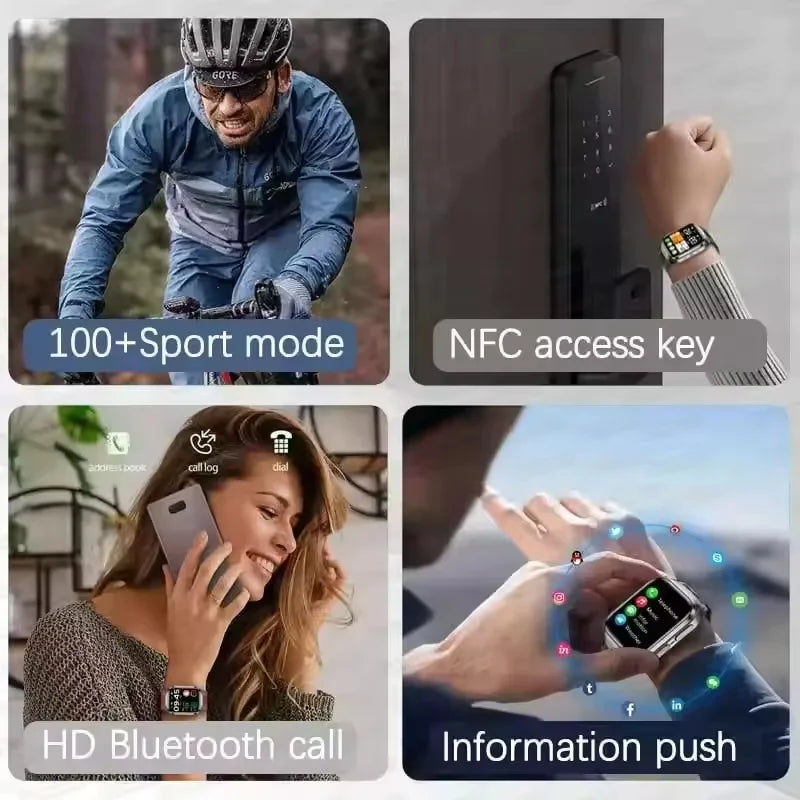 Introducing the 2026 AI-Powered Blood Pressure Smart Watch: Your Ultimate Health Companion with ECG, Uric Acid Analysis, and Call Functionality for Men and Women