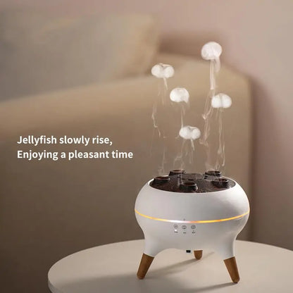 Transform Your Space with the Dynamic Jellyfish Air Humidifier - 250Ml Essential Oil Diffuser with Remote Control and 7 Colorful Night Lights