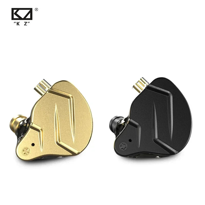 NEW KZ ZSN PRO X 1BA + 1DD Hybrid Drive Hi-Fi Metal In-Ear Earphones with Sport Noise-Canceling Earbuds (ZSX, ZSNPROX, EDXPRO)