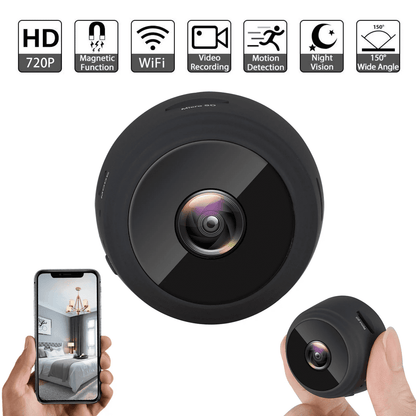 Revolutionary SZDUDU Mini Wireless Security Camera - Capture Every Moment in Full HD 720P with Night Vision, Motion Detection & Loop Recording for Ultimate Home and Outdoor Protection