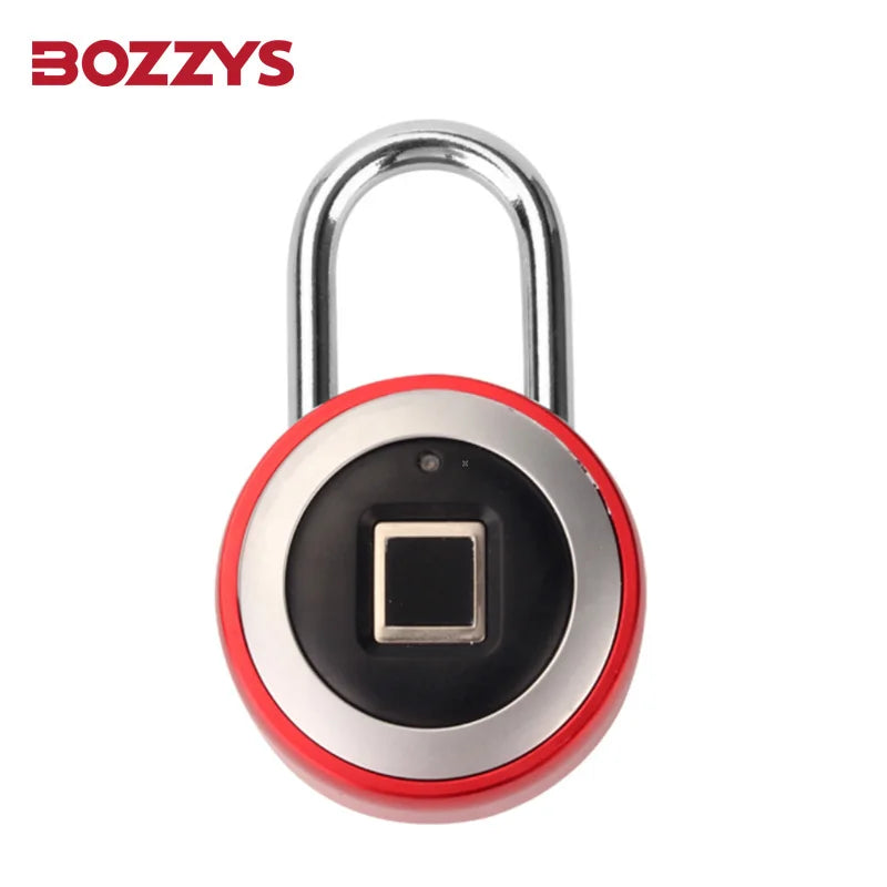 Revolutionary Smart Fingerprint Padlock - IP68 Waterproof, Unlock in 0.5 Seconds, Store Up to 20 Fingerprints, USB Rechargeable for Ultimate Security at Home, Gym, or Office