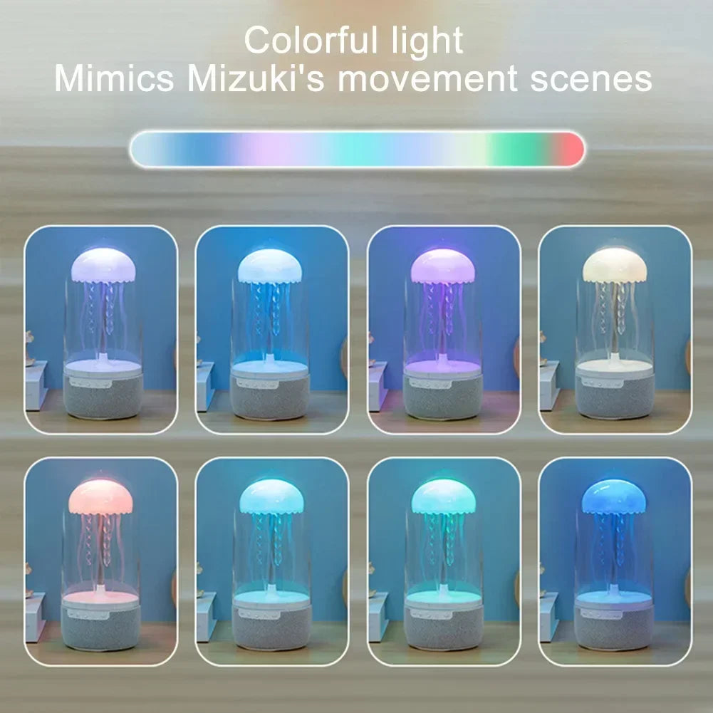 Transform Your Space with the Jellyfish Bluetooth Speaker - Color-Changing LED Mood Light for Home and Office