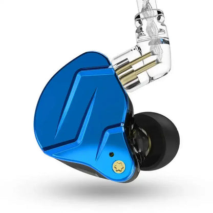 NEW KZ ZSN PRO X 1BA + 1DD Hybrid Drive Hi-Fi Metal In-Ear Earphones with Sport Noise-Canceling Earbuds (ZSX, ZSNPROX, EDXPRO)