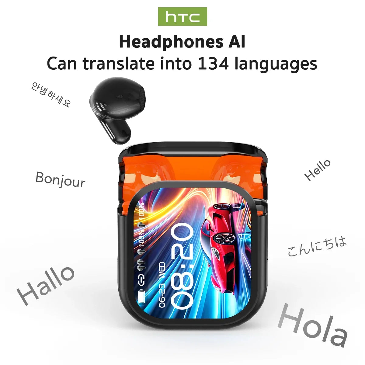 Experience Superior Sound Quality with NE20 TWS Bluetooth Earphones - AI Translator & Noise Reduction Mic for Ultimate Convenience