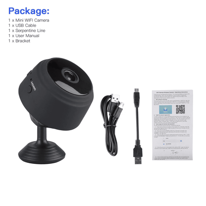 Revolutionary SZDUDU Mini Wireless Security Camera - Capture Every Moment in Full HD 720P with Night Vision, Motion Detection & Loop Recording for Ultimate Home and Outdoor Protection